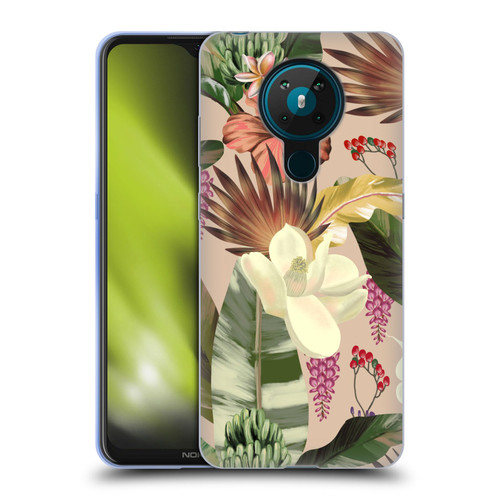 Anis Illustration Graphics New Tropicals Soft Gel Case for Nokia 5.3