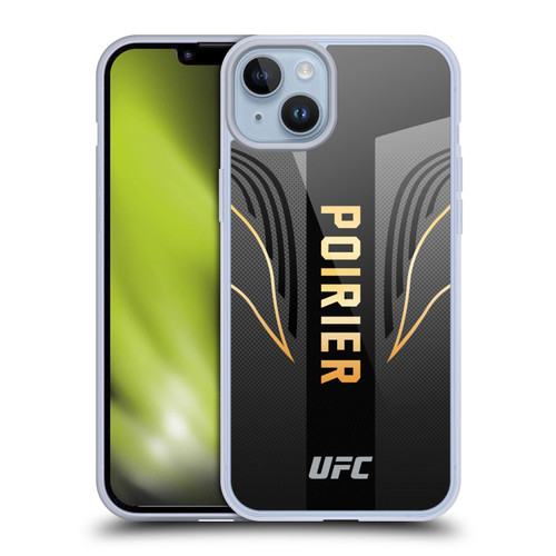 UFC Dustin Poirier Fighter Kit Soft Gel Case for Apple iPhone 14 Plus