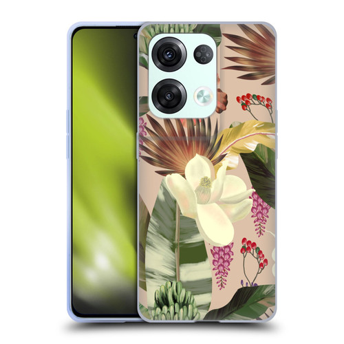 Anis Illustration Graphics New Tropicals Soft Gel Case for OPPO Reno8 Pro