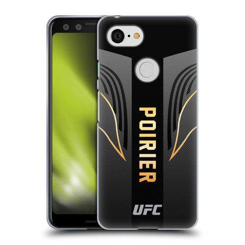 UFC Dustin Poirier Fighter Kit Soft Gel Case for Google Pixel 3