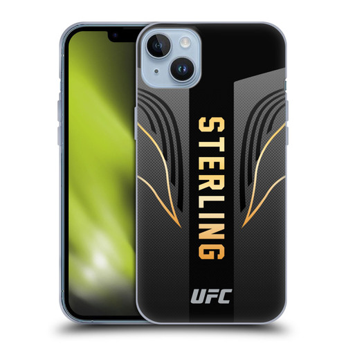 UFC Aljamain Sterling Fighter Kit Soft Gel Case for Apple iPhone 14 Plus