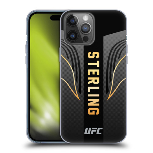 UFC Aljamain Sterling Fighter Kit Soft Gel Case for Apple iPhone 14 Pro Max