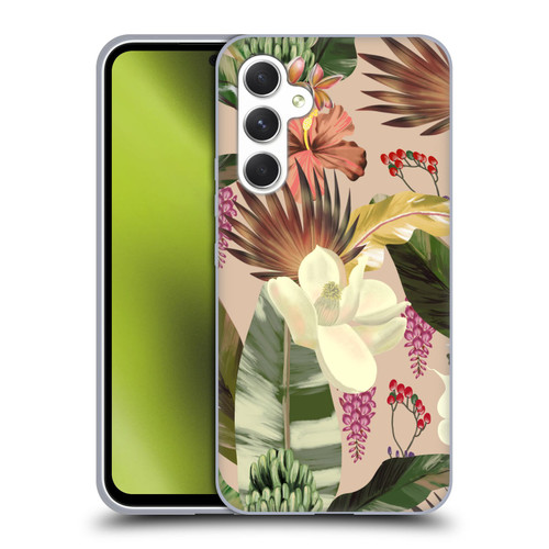 Anis Illustration Graphics New Tropicals Soft Gel Case for Samsung Galaxy A54 5G