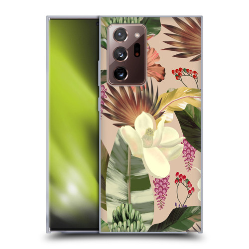 Anis Illustration Graphics New Tropicals Soft Gel Case for Samsung Galaxy Note20 Ultra / 5G