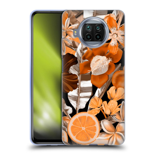 Anis Illustration Graphics Flower & Fruit Orange Soft Gel Case for Xiaomi Mi 10T Lite 5G