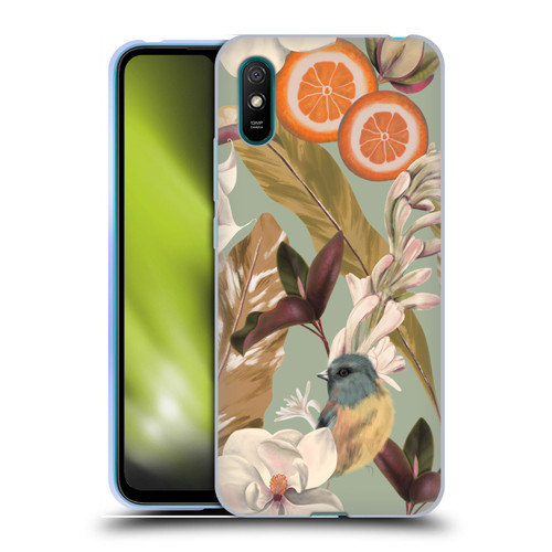 Anis Illustration Graphics New Tropical Pink Soft Gel Case for Xiaomi Redmi 9A / Redmi 9AT