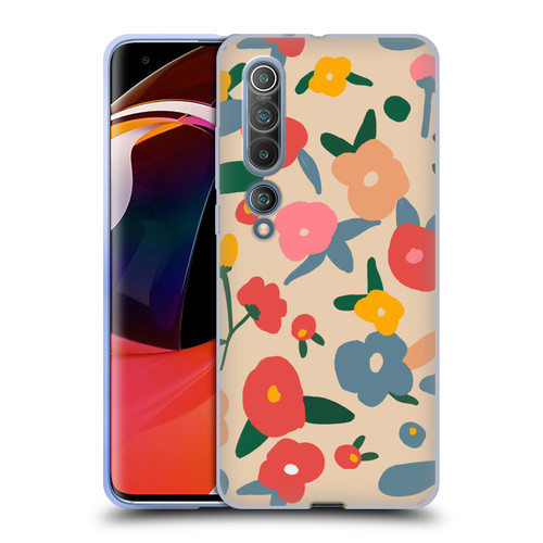 Ninola Nature Bold Scandi Flowers Soft Gel Case for Xiaomi Mi 10 5G / Mi 10 Pro 5G