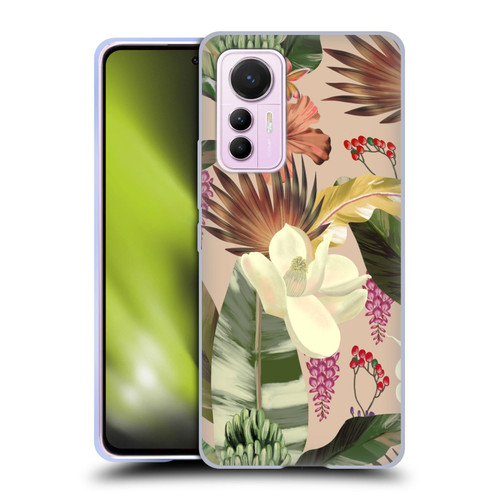 Anis Illustration Graphics New Tropicals Soft Gel Case for Xiaomi 12 Lite