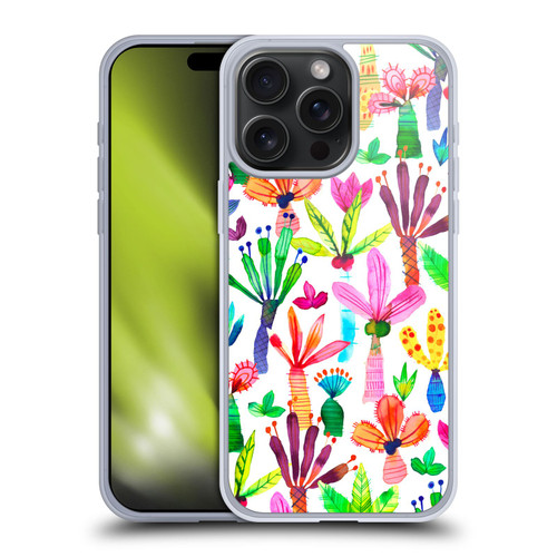 Ninola Summer Patterns Palms Garden Soft Gel Case for Apple iPhone 15 Pro Max