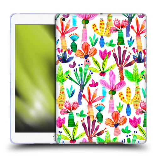 Ninola Summer Patterns Palms Garden Soft Gel Case for Apple iPad 10.2 2019/2020/2021