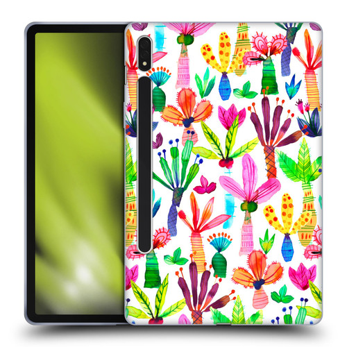 Ninola Summer Patterns Palms Garden Soft Gel Case for Samsung Galaxy Tab S8