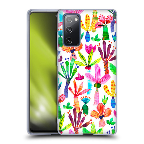 Ninola Summer Patterns Palms Garden Soft Gel Case for Samsung Galaxy S20 FE / 5G