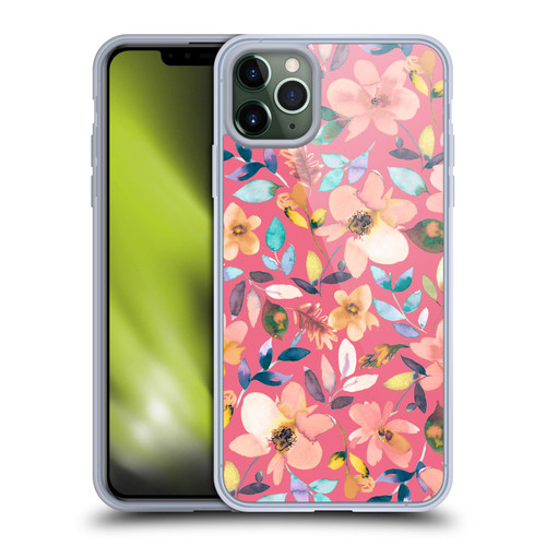 Ninola Spring Floral Tropical Flowers Soft Gel Case for Apple iPhone 11 Pro Max