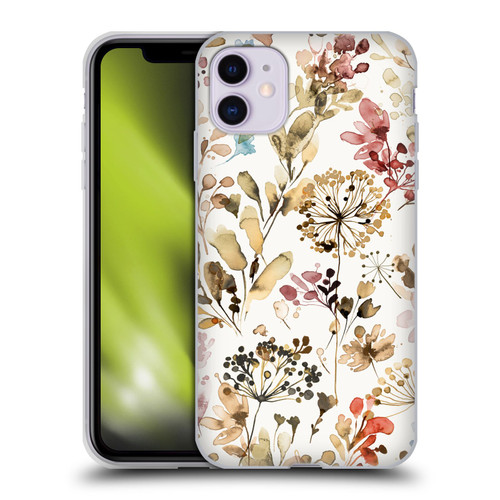 Ninola Wild Grasses Rustic Soft Gel Case for Apple iPhone 11