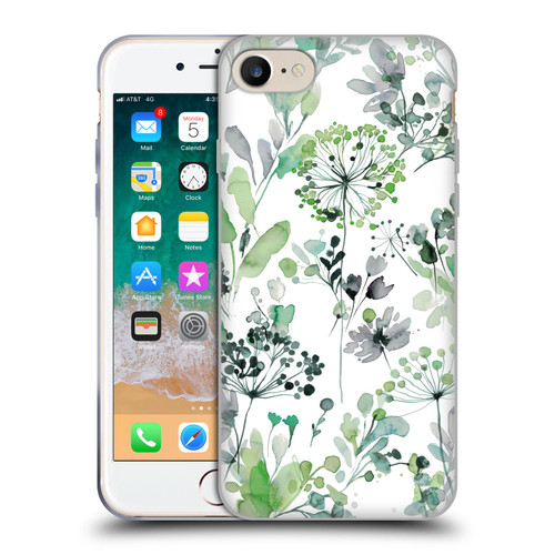 Ninola Wild Grasses Eucalyptus Soft Gel Case for Apple iPhone 7 / 8 / SE 2020 & 2022