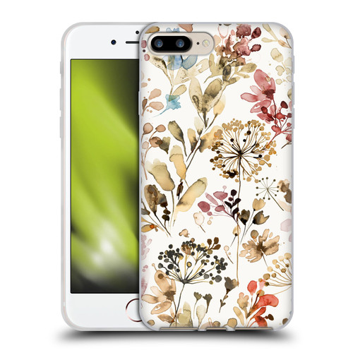 Ninola Wild Grasses Rustic Soft Gel Case for Apple iPhone 7 Plus / iPhone 8 Plus