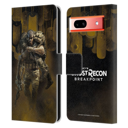 Tom Clancy's Ghost Recon Breakpoint Character Art Nomad Poster Leather Book Wallet Case Cover For Google Pixel 7a