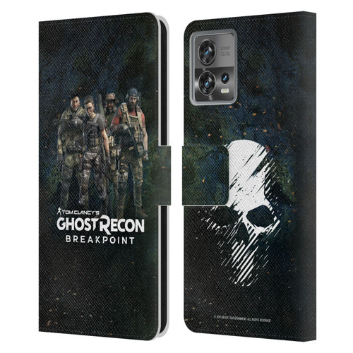 Tom Clancy's Ghost Recon Breakpoint Character Art The Ghosts Leather Book Wallet Case Cover For Motorola Moto Edge 30 Fusion