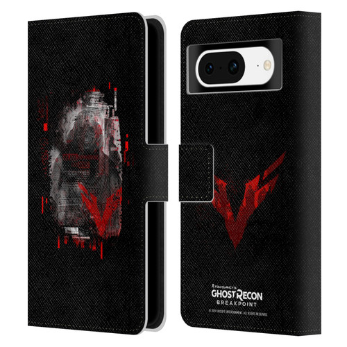 Tom Clancy's Ghost Recon Breakpoint Graphics Wolves Leather Book Wallet Case Cover For Google Pixel 8