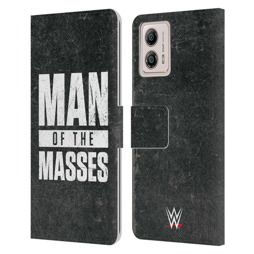 WWE Becky Lynch Man Of The Masses Leather Book Wallet Case Cover For Motorola Moto G53 5G