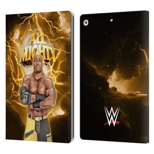 WWE Bobby Lashley Portrait Leather Book Wallet Case Cover For Apple iPad 10.2 2019/2020/2021