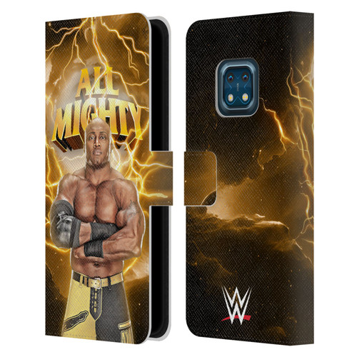 WWE Bobby Lashley Portrait Leather Book Wallet Case Cover For Nokia XR20