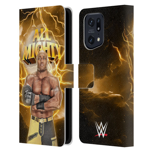 WWE Bobby Lashley Portrait Leather Book Wallet Case Cover For OPPO Find X5 Pro
