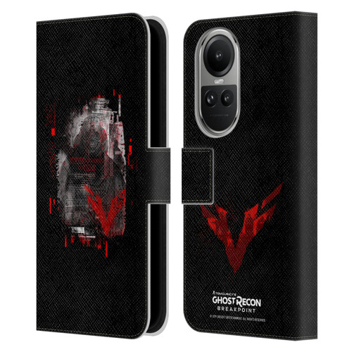 Tom Clancy's Ghost Recon Breakpoint Graphics Wolves Leather Book Wallet Case Cover For OPPO Reno10 5G / Reno10 Pro 5G