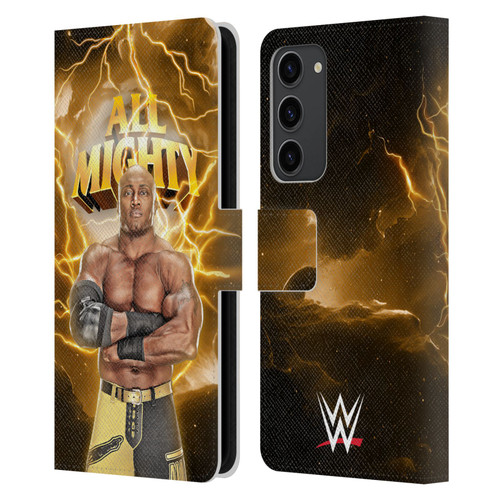 WWE Bobby Lashley Portrait Leather Book Wallet Case Cover For Samsung Galaxy S23+ 5G