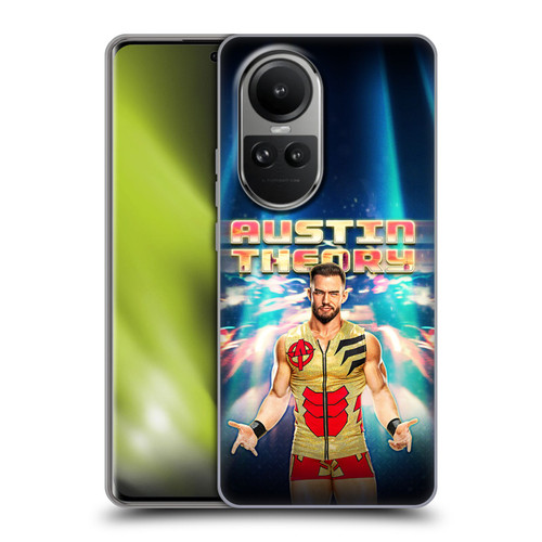 WWE Austin Theory Portrait Soft Gel Case for OPPO Reno10 5G / Reno10 Pro 5G