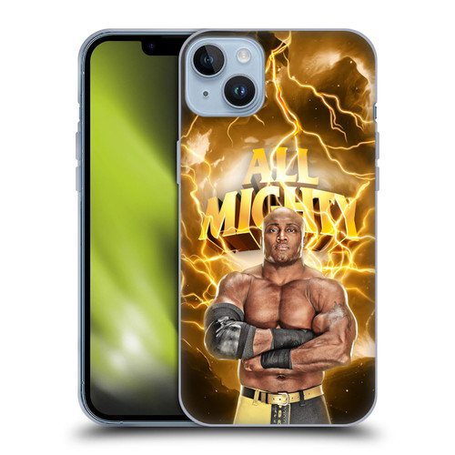 WWE Bobby Lashley Portrait Soft Gel Case for Apple iPhone 14 Plus