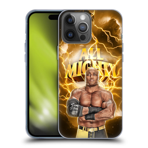WWE Bobby Lashley Portrait Soft Gel Case for Apple iPhone 14 Pro Max