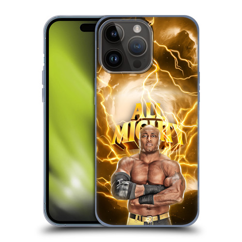 WWE Bobby Lashley Portrait Soft Gel Case for Apple iPhone 15 Pro Max