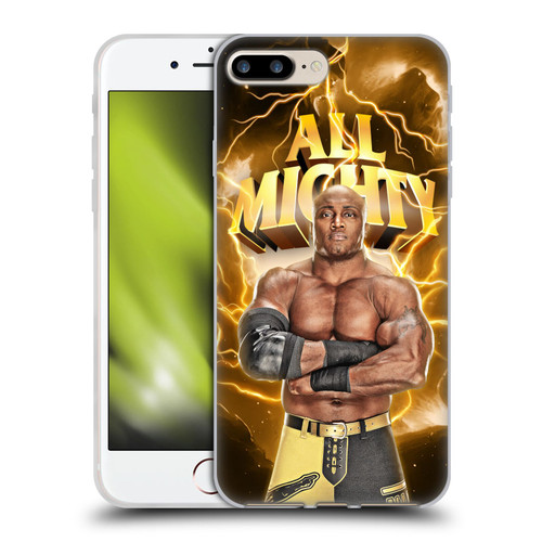 WWE Bobby Lashley Portrait Soft Gel Case for Apple iPhone 7 Plus / iPhone 8 Plus