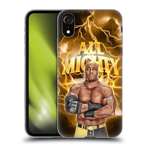 WWE Bobby Lashley Portrait Soft Gel Case for Apple iPhone XR