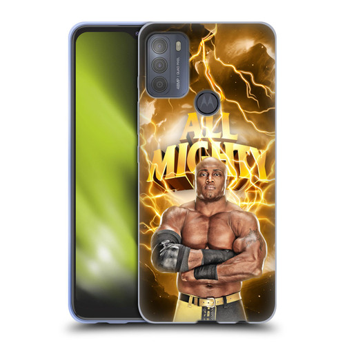 WWE Bobby Lashley Portrait Soft Gel Case for Motorola Moto G50