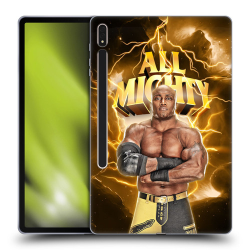 WWE Bobby Lashley Portrait Soft Gel Case for Samsung Galaxy Tab S8 Plus