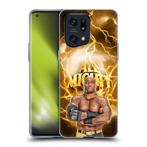 WWE Bobby Lashley Portrait Soft Gel Case for OPPO Find X5 Pro