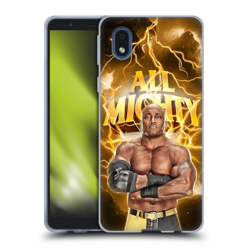 WWE Bobby Lashley Portrait Soft Gel Case for Samsung Galaxy A01 Core (2020)