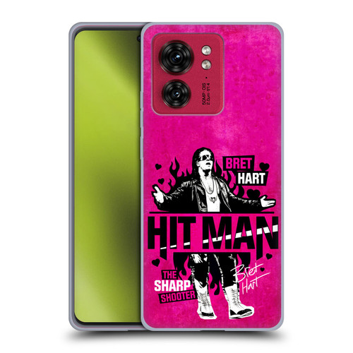 WWE Bret Hart Hitman Soft Gel Case for Motorola Moto Edge 40