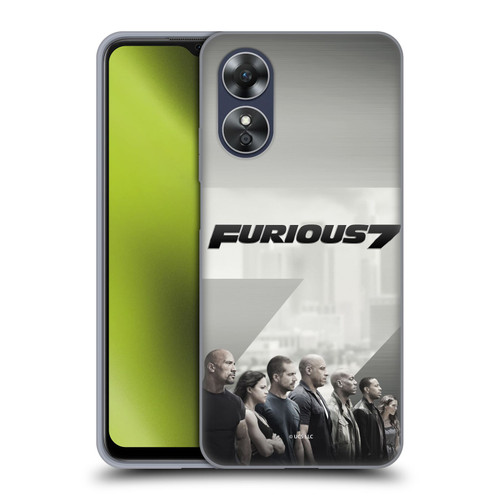 Fast & Furious Franchise Key Art Furious 7 Soft Gel Case for OPPO A17