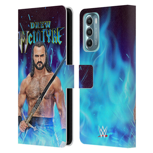 WWE Drew McIntyre Scottish Warrior Leather Book Wallet Case Cover For Motorola Moto G Stylus 5G (2022)