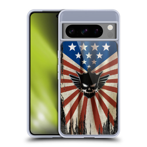 WWE Cody Rhodes Distressed Flag Soft Gel Case for Google Pixel 8 Pro