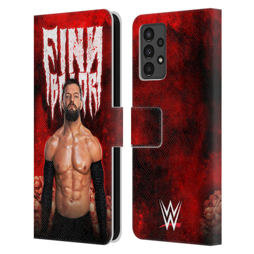 WWE Finn Balor Portrait Leather Book Wallet Case Cover For Samsung Galaxy A13 (2022)