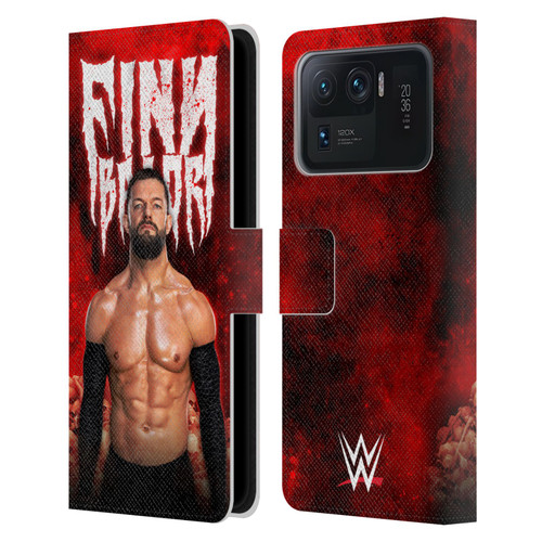 WWE Finn Balor Portrait Leather Book Wallet Case Cover For Xiaomi Mi 11 Ultra
