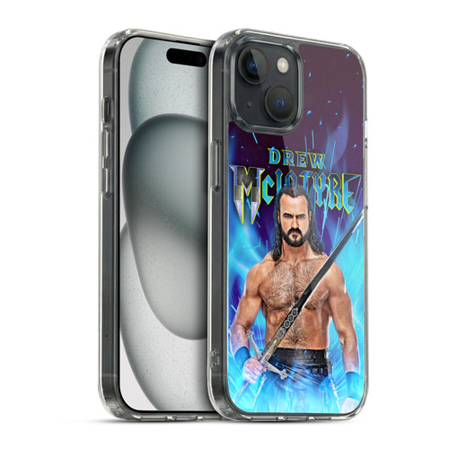 WWE Drew McIntyre Scottish Warrior Soft Gel Case for Apple iPhone 15 & MagSafe