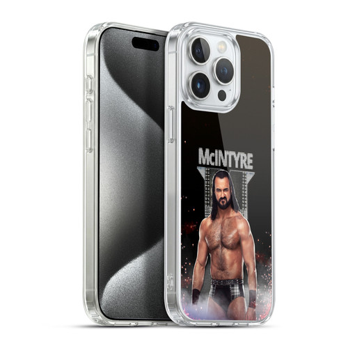 WWE Drew McIntyre LED Image Soft Gel Case for Apple iPhone 15 Pro Max & MagSafe