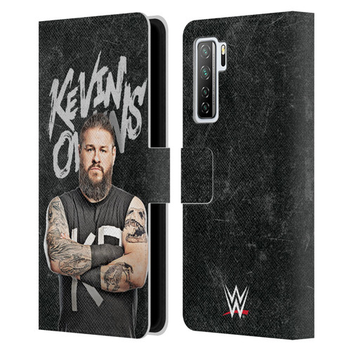 WWE Kevin Owens Portrait Leather Book Wallet Case Cover For Huawei Nova 7 SE/P40 Lite 5G