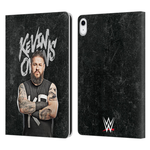WWE Kevin Owens Portrait Leather Book Wallet Case Cover For Apple iPad 10.9 (2022)
