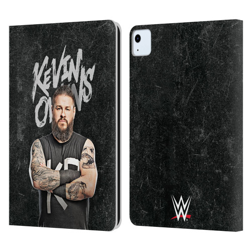 WWE Kevin Owens Portrait Leather Book Wallet Case Cover For Apple iPad Air 2020 / 2022